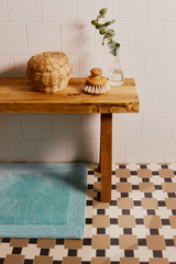 70321-0001-07-06_1; Finlayson Hali Kylpymatto Sinivihreä / 50x80 cm