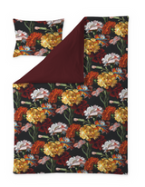 60712-5405-01-06; Finlayson Kukkia Satiinipussilakanasetti Multi / 150x210 + 50x60 cm