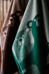 70563-1499-06-12_1; Finlayson Kopla Käsipyyhe Vihreä / 50x70 cm