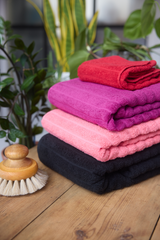 70011-0011-01-12_2; Finlayson Reilu Käsipyyhe Koralli / 30x50 cm