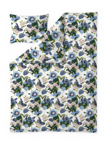 60652-5484-02-06; Finlayson Ihana Pussilakanasetti Sininen / Vihreä / Vaaleanpunainen / 150x210 + 50x60 cm