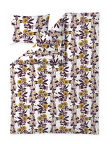 60652-5491-02-06; Finlayson Kaksin Pussilakanasetti Malva / Keltainen / 150x210 + 50x60 cm