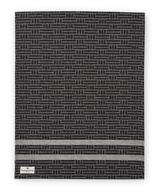 70183-0001-02-12; Finlayson Tamminiemi Laudeliina Musta / Pellava / 50x60 cm