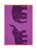 70563-5415-01-12; Finlayson Elefantti vapaa Käsipyyhe Violetti / 50x70 cm