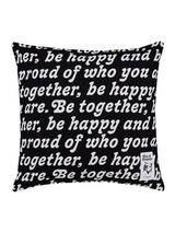 80811-5425-01-10; Finlayson Tom of Finland Proud Koristetyynynpäällinen Musta / Valkoinen / 50x50 cm