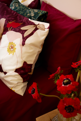 60138-5489-01-10_2; Finlayson Rosa Satiinityynyliina Luumu / 50x60 cm