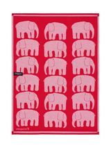 70940-4547-06-10_4; Finlayson Elefantti Keittiöpyyhe 2 kpl Punainen / 50x70 cm