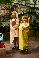 70214-5506-01-06_1; Finlayson Leijona Lasten huppupyyhe Keltainen / 70x125 cm