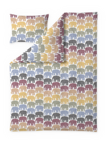 60652-4547-25-06; Finlayson Elefantti multi Pussilakanasetti Multi / 150x210 + 50x60 cm