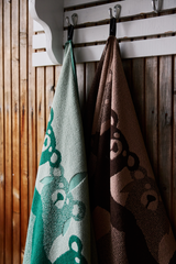 70564-1499-05-06_1; Finlayson Kopla Kylpypyyhe Tummanruskea / 70x140 cm