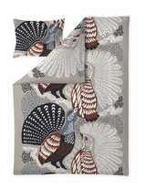 109313-1060; Finlayson Metsänvartijat Pussilakanasetti Beige / Sininen / 150x210 cm