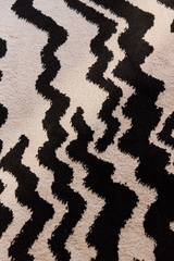 109364-1099_1; 109365-1099_1; Finlayson Zebra Keskilattiamatto Beige-musta / 200x300 cm