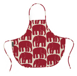 80033-4547-28-10; Finlayson Elefantti Lasten essu Punainen / Beige / 57x50 cm