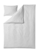 60712-4292-16-06; Finlayson Ruoko Satiinipussilakanasetti Harmaa / Valkoinen / 150x210 + 50x60 cm