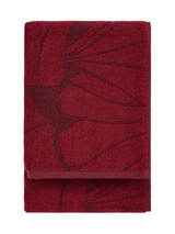 70576-5469-01-06; Finlayson Lilia Kylpypyyhe Punainen / 70x150 cm