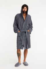 70225-0016-00-03_2; 70225-0016-02-03_2; 70225-0016-03-03_2; 70225-0016-01-03_2; Finlayson Reilu Kylpytakki Harmaa / XS/S