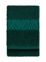71075-1387-06-12; Finlayson Elektra Käsipyyhe Vihreä / 50x70 cm