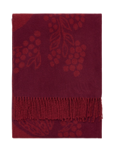 109386-4900_3; Finlayson Viserrys Blanket Viininpunainen / 125x170 cm
