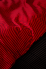 60712-4292-14-06_2; Finlayson Ruoko Satiinipussilakanasetti Punainen / 150x210 + 50x60 cm