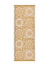 108593-2900; Finlayson Kujakatti Hallway Rug Keltainen / 80x200 cm