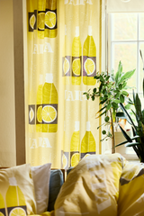 106794-2100_1; Finlayson Vallila Jaffa Verho Keltainen / 140x250 cm