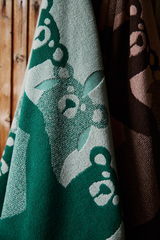 70564-1499-06-06_1; Finlayson Kopla Kylpypyyhe Vihreä / 70x140 cm