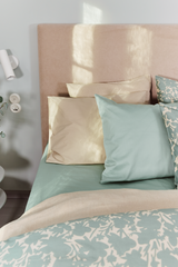 60052-0791-20-05_1; Finlayson Yksivärinen Satiinialuslakana Salvianvihreä / 240x270 cm