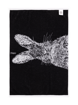 70510-5411-01-12_1; Finlayson Pupu Käsipyyhe Musta / Valkoinen / 50x70 cm