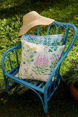 80813-5502-01-04_1; Finlayson Joutomaa Koristetyynynpäällinen Vaaleansininen / Vihreä / 48x48 cm