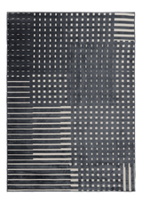 109423-9700; Finlayson Ristikko Midfloor Rug Antrasiitti / 160x230 cm