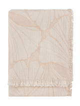 20630-5469-01-04; Finlayson Lilia Torkkupeitto Beige / Valkoinen / 140x170 cm