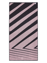 70570-4424-01-06_2; Finlayson Korret Kylpypyyhe Harmaa / Vaaleanpunainen / 90x180 cm