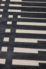 109421-9700_1; 109420-9700_1; Finlayson Ristikko Hallway rugs Antrasiitti / 68x110 cm