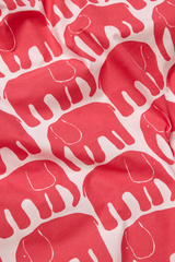 60136-4547-26-10_1; Finlayson Elefantti Tyynyliina Vadelma / 50x60 cm