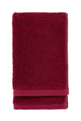 70031-0006-01-12; Finlayson Mukava Käsipyyhe Viininpunainen / 30x50 cm