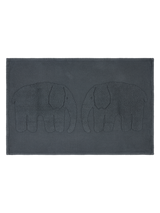 70321-4547-03-06; Finlayson Elefantti Kylpymatto Tummanharmaa / 50x80 cm
