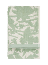 70087-5488-01-12; Finlayson Katveessa Käsipyyhe Salvianvihreä / Luonnonvalkoinen / 50x70 cm