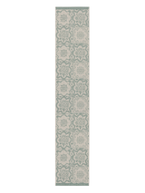108597-7100; Finlayson Kujakatti Käytävämatto Salvianvihreä / 80x400 cm