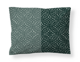 60138-4594-02-10; Finlayson Elektra Satiinityynyliina Vihreä / 50x60 cm