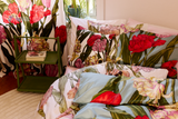 109038-7040_2; Finlayson Kukoistus Sateen bedset Pastelli / 150x210 cm