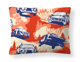 109400-4766; Finlayson Vallila x Secto Rally Turboralli Tyynyliina Punainen-sininen / 50x60 cm