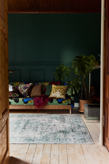 105835-7100_1; Finlayson Topaasi Hallway Rug Salvianvihreä / 80x200 cm 