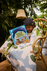 60554-5509-01-06_3; 60552-5509-01-06_3; Finlayson Seikkailu Pussilakanasetti Monivärinen / 150x210 + 50x60 cm 