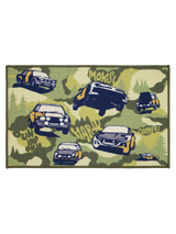 109402-7303; Finlayson Vallila x Secto Rally Ralli Kynnysmatto Vihreä / 50x80 cm 