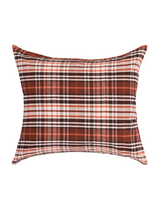 60256-1951-01-10; Finlayson Reino Flanellityynyliina Ruskea / 50x60 cm 