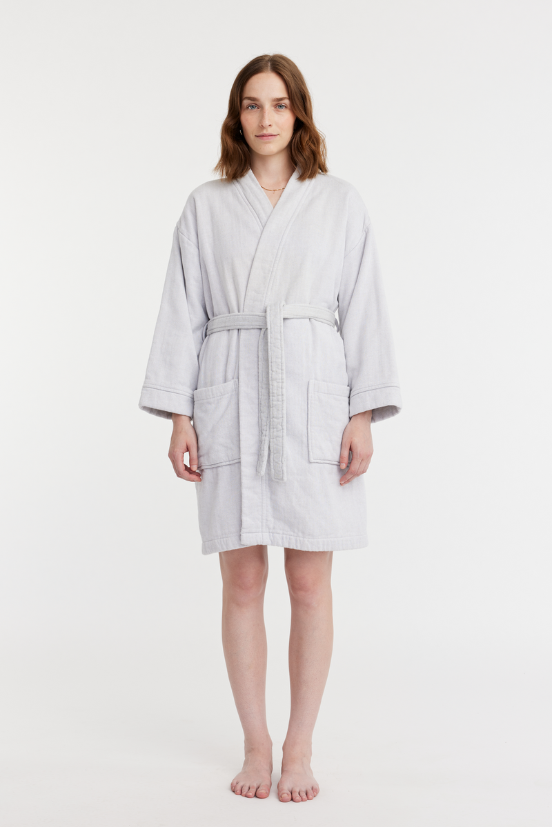 70227-1447-01-03_1; Finlayson Lino softi Kylpytakki Vaaleanharmaa / M 