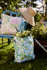 80221-5502-01-10_1; Finlayson Joutomaa Kangaskassi Vaaleansininen / Vihreä / 36x42 cm 