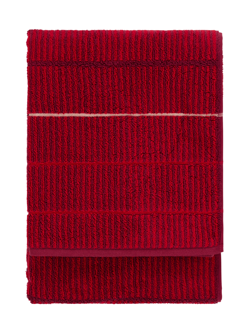70578-4292-12-06; Finlayson Ruoko Kylpypyyhe Punainen / 90x180 cm 