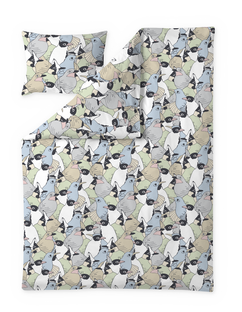 60652-5490-01-06; Finlayson Sekaparvi Pussilakanasetti Pastelli / 150x210 + 50x60 cm 
