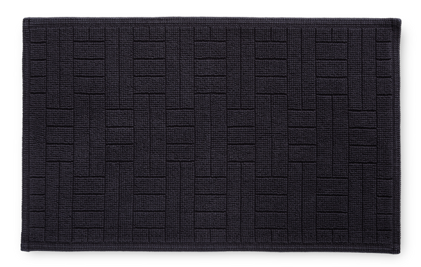 70325-1438-02-06; Finlayson Tamminiemi Kylpymatto Musta / 50x80 cm 